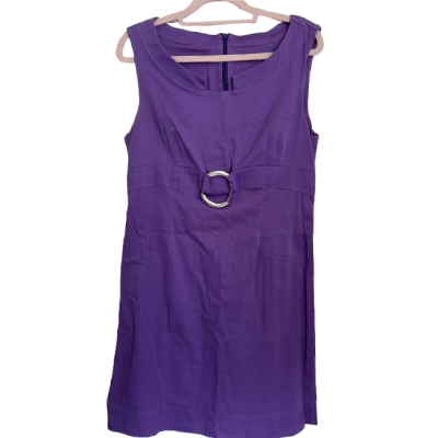 Women’s Purple Sleeveless Dress