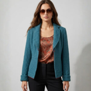 Aegean Bouclé Blazer