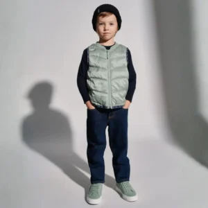 Sleeveless Kid Puffer Vest