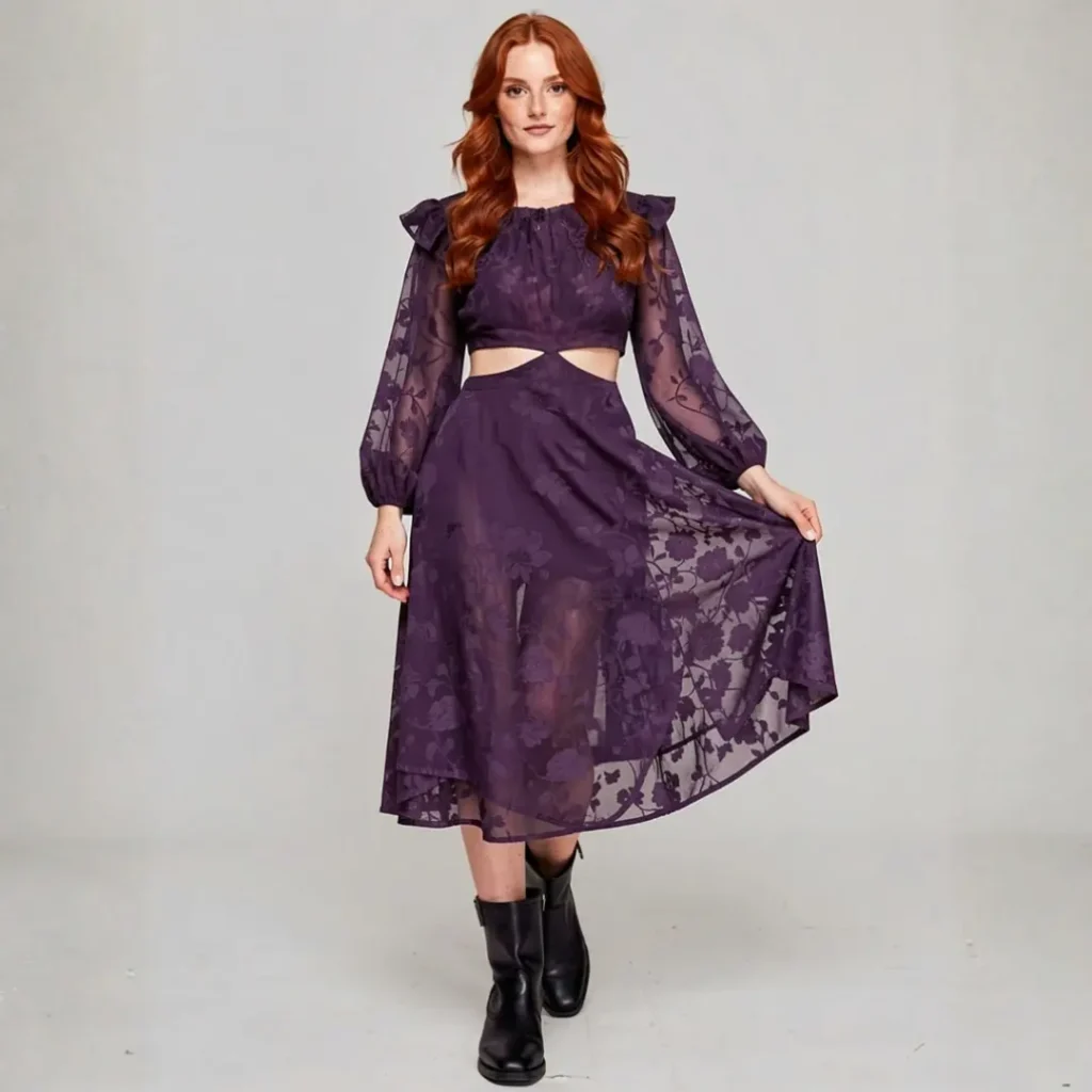Plum Passion Maxi Dress
