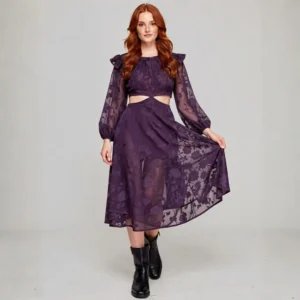 Plum Passion Maxi Dress
